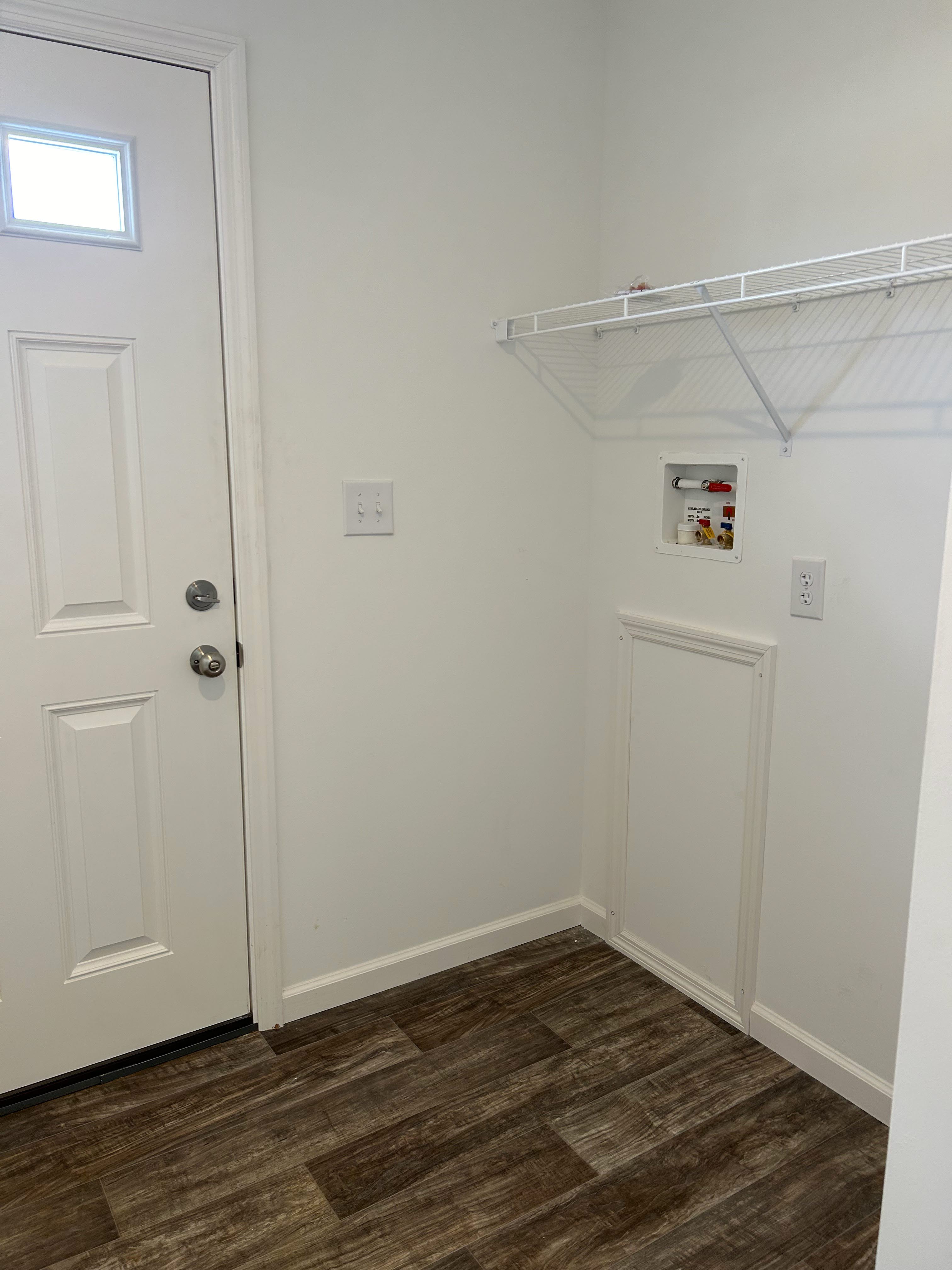 Washer Dryer area